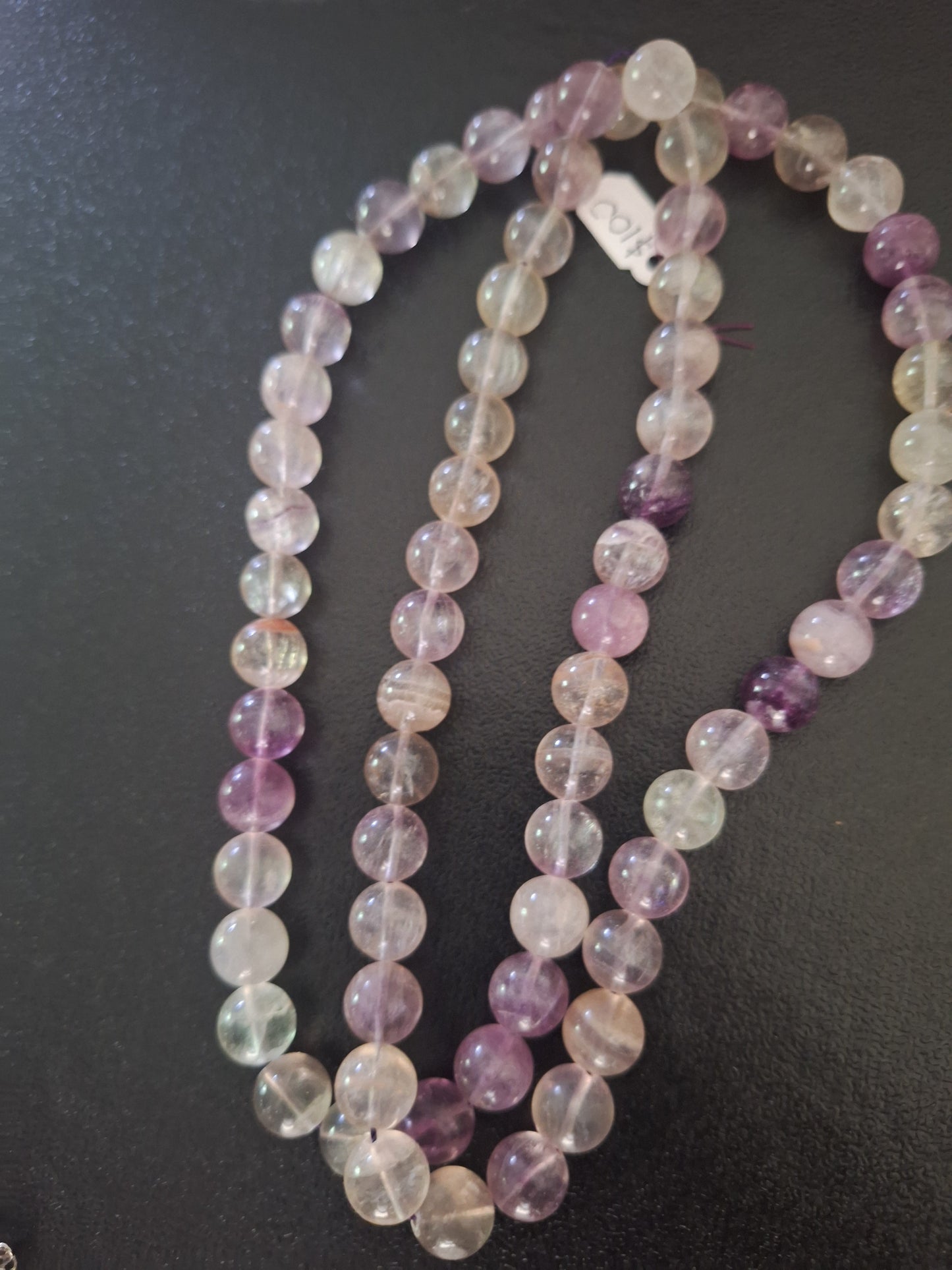 Long Lavender Amethyst Necklace