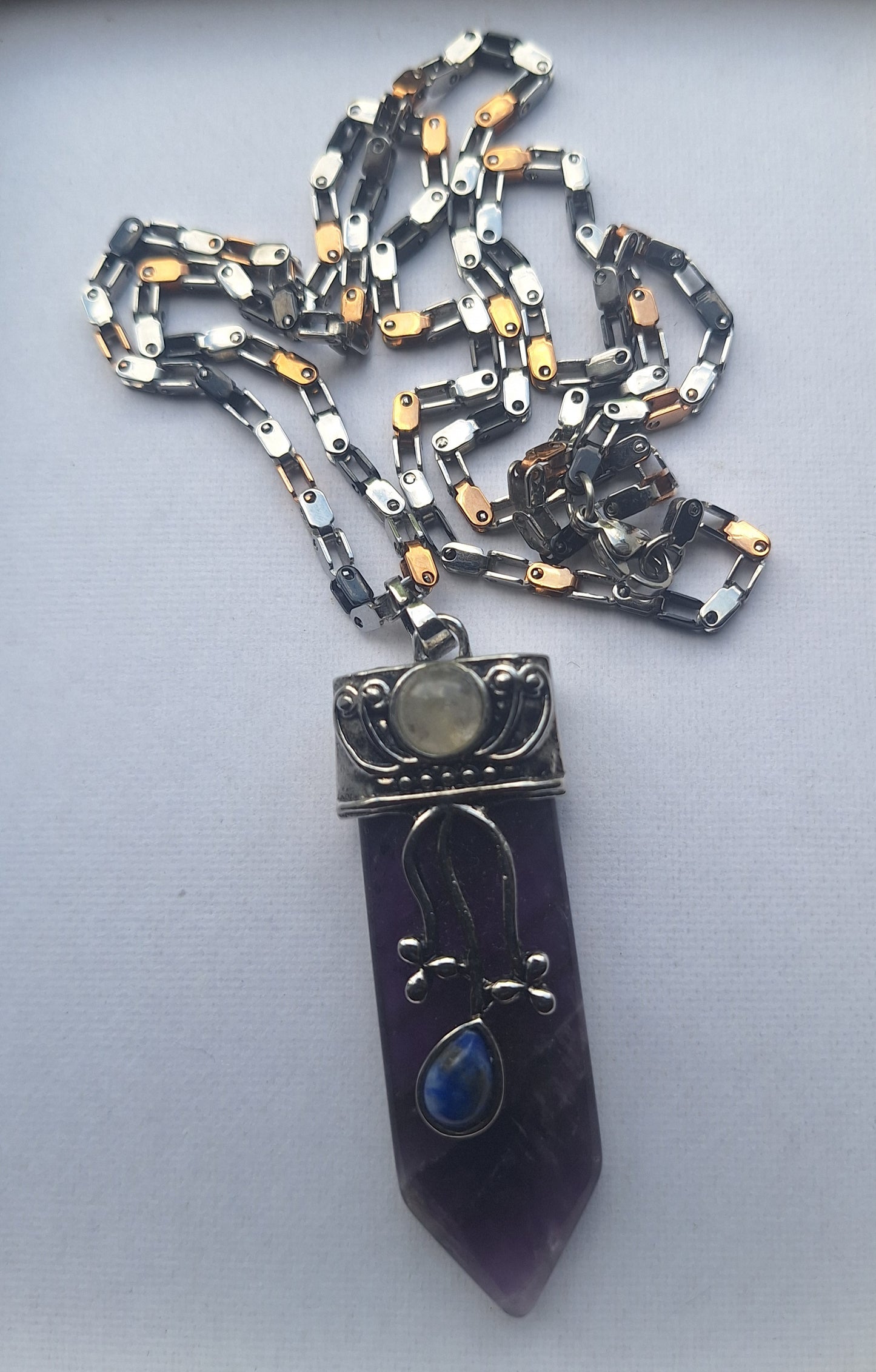 Amethyst Sword Pendant