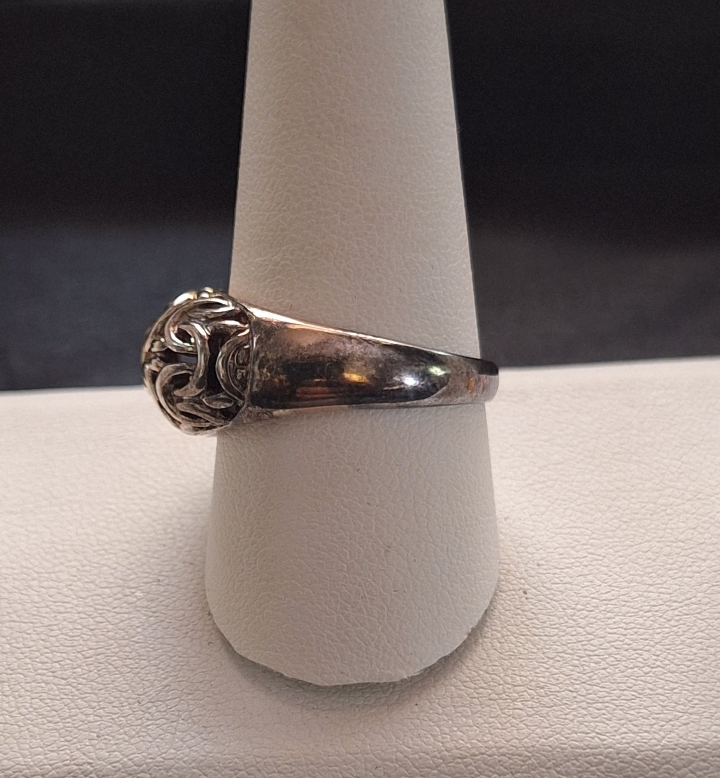 Sterling Byzantine Band Ring