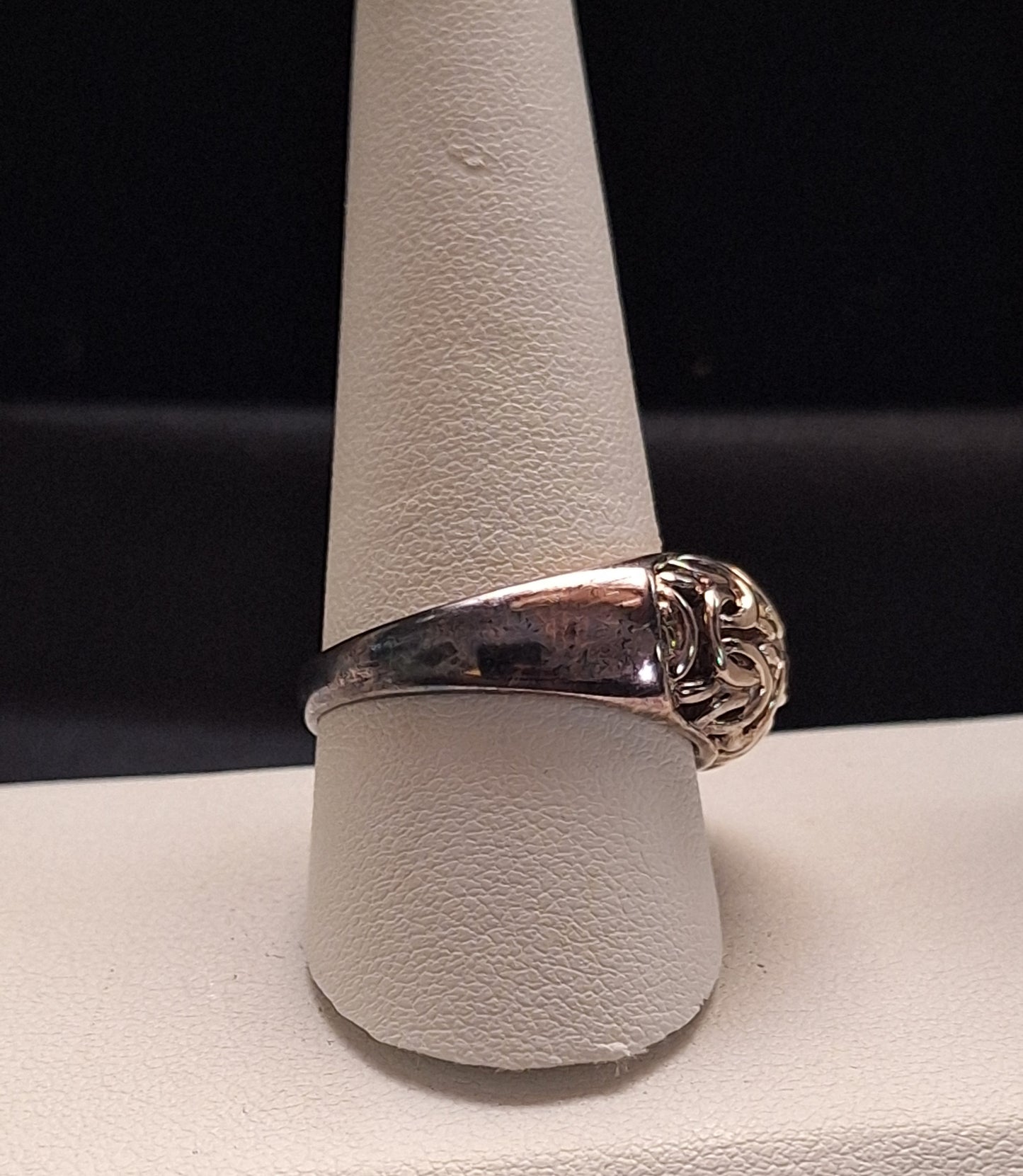 Sterling Byzantine Band Ring