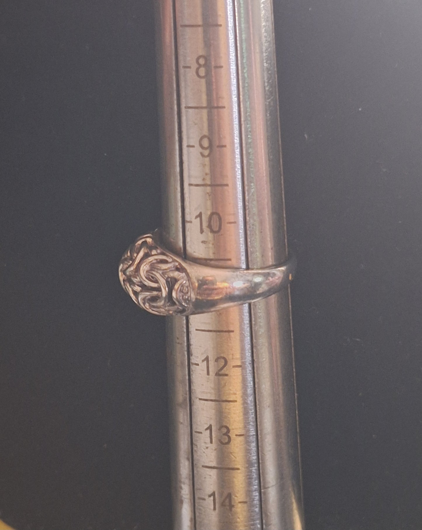 Sterling Byzantine Band Ring