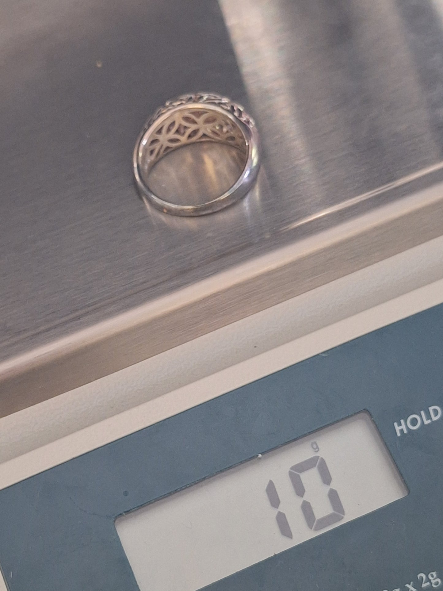 Sterling Byzantine Band Ring