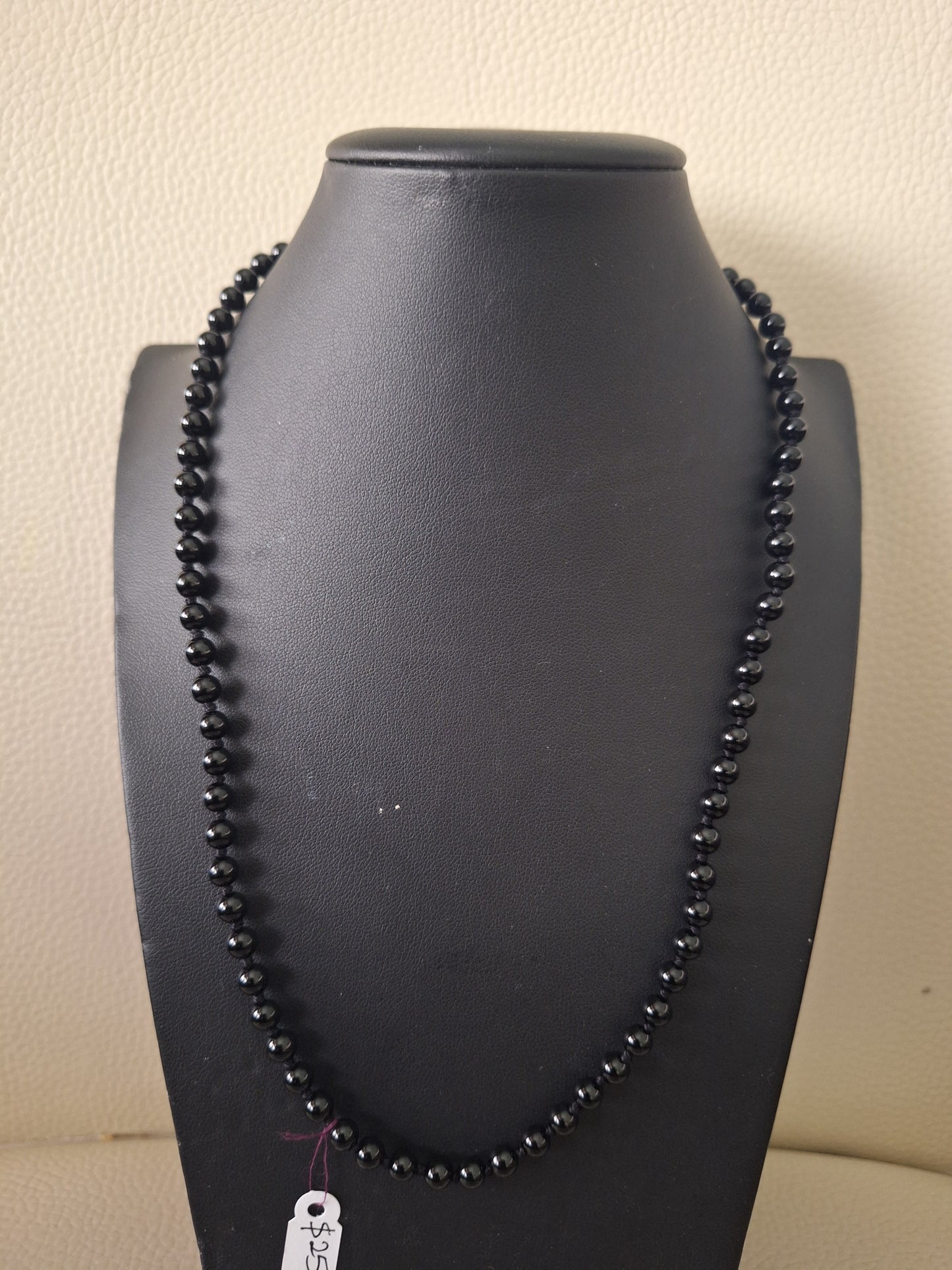 Natural Purple Onyx Round Shape Beads