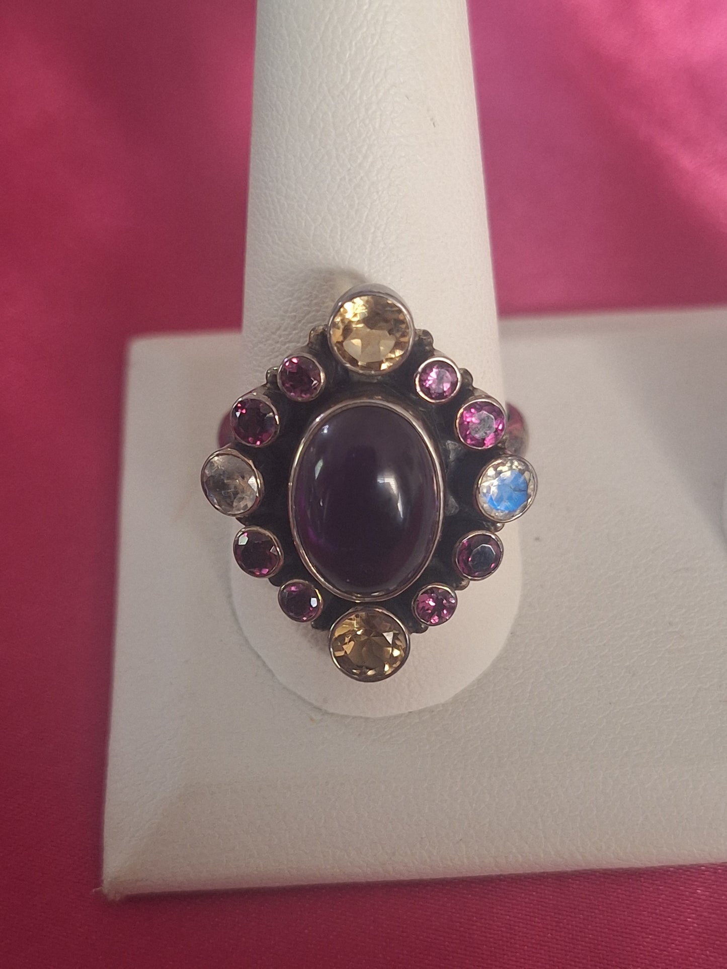 Nicky Butler Mulit-Gemstone Ring, 925 Sterling Silver