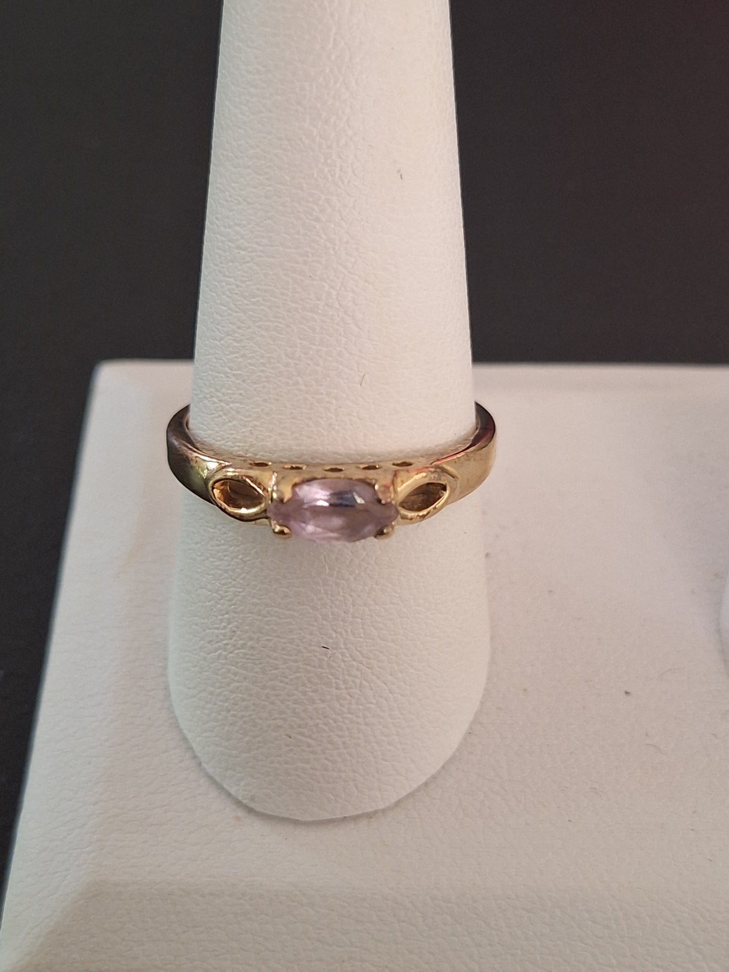 NB 925 Sterling Silver Gold Plated Ring. Three Colors.