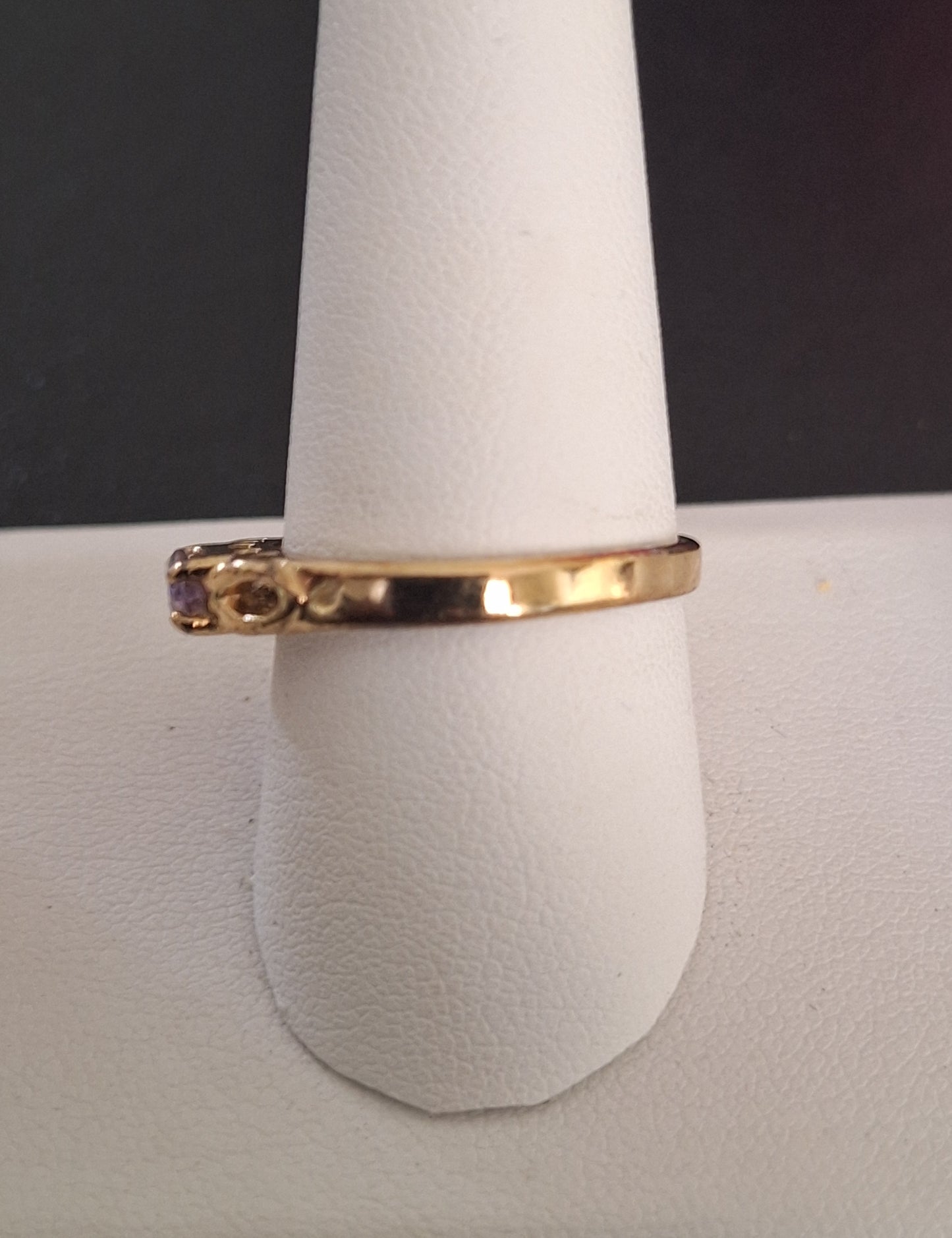 NB 925 Sterling Silver Gold Plated Ring. Three Colors.