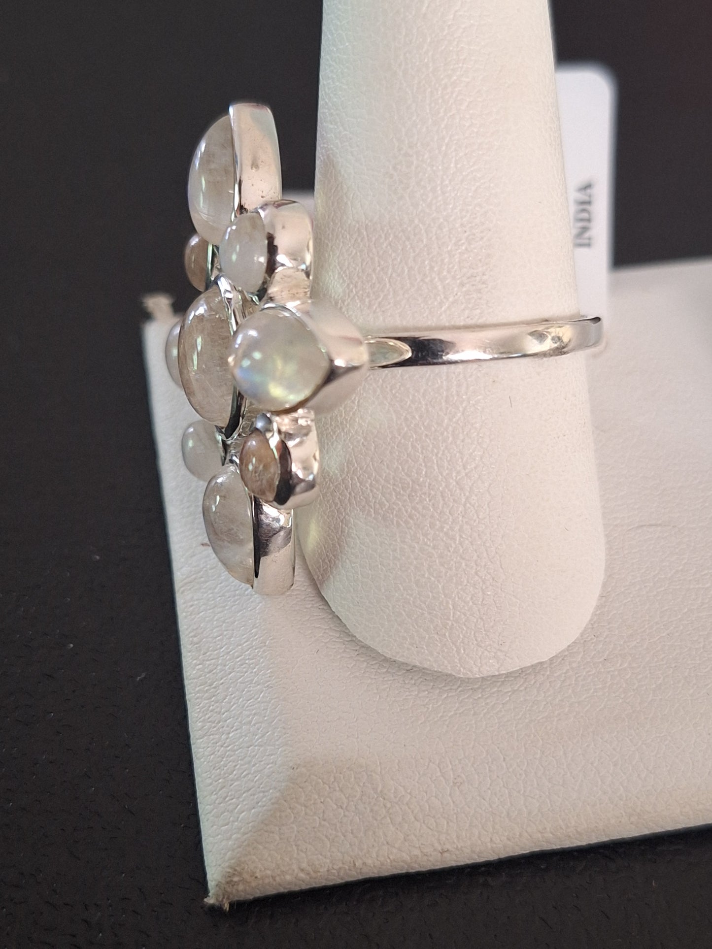 Artisan Collection Rainbow Moonstone Sterling Silver Ring