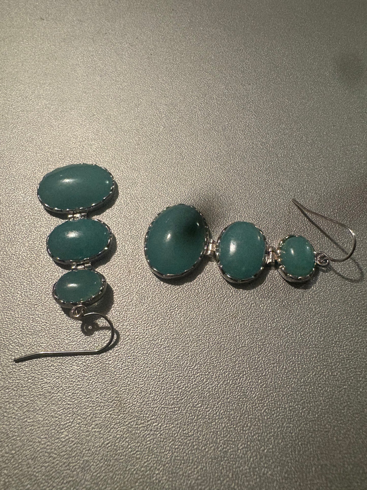 Aqua Chalcedony Gemstone 925 Sterling Silver Earring Jewelry