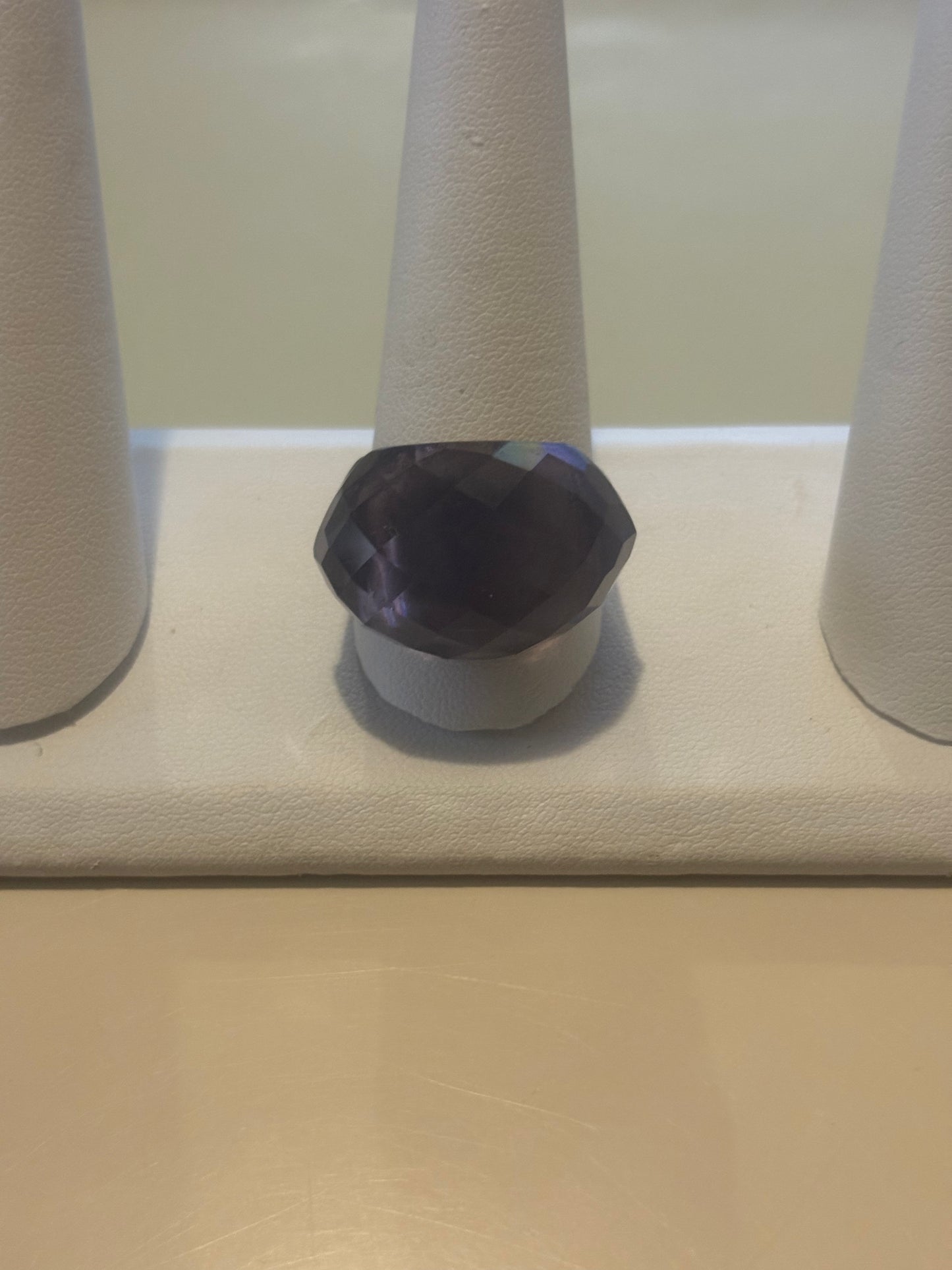 Amethyst Silver Stone Ring 925