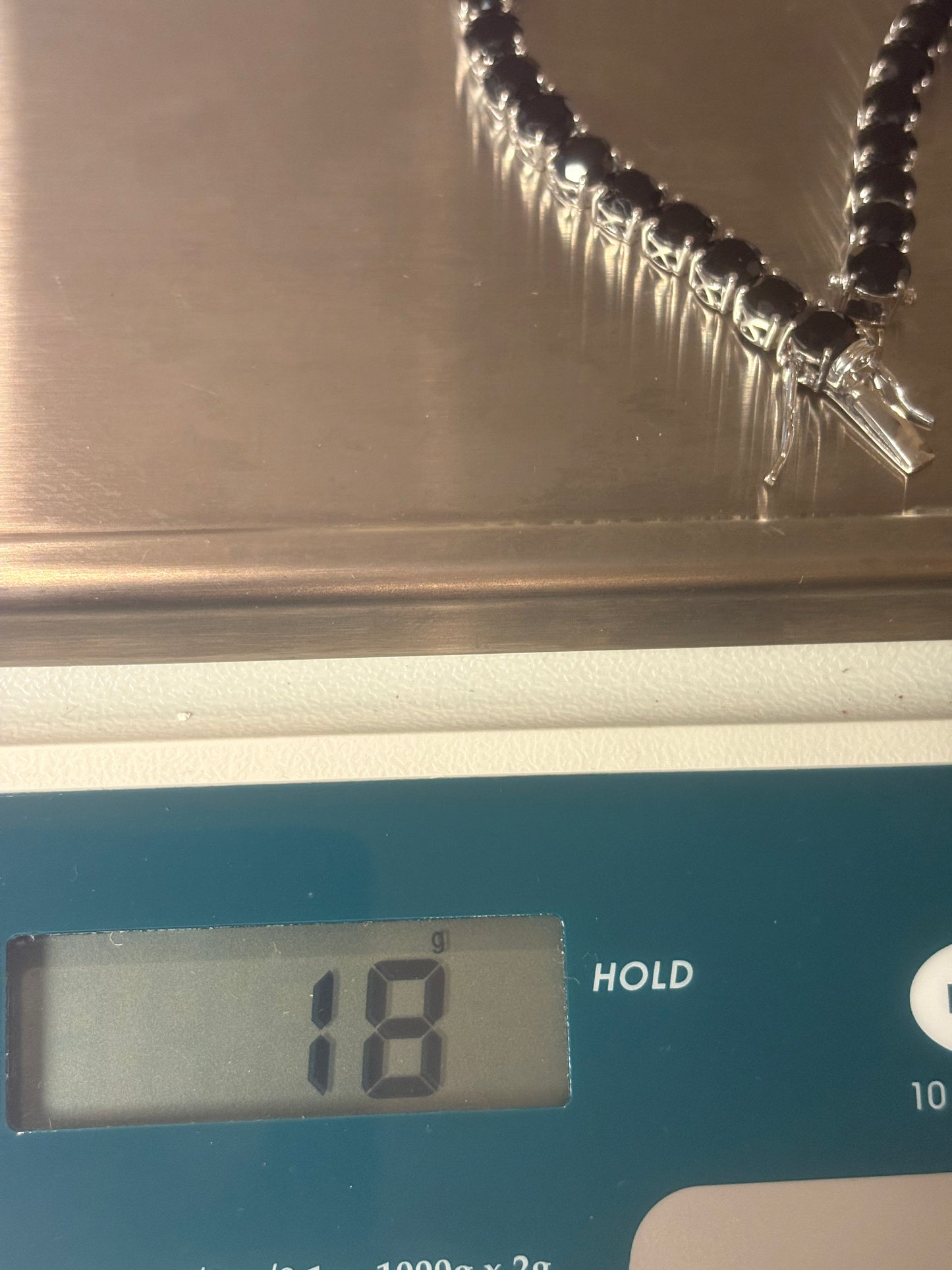 Matrix Tennis bracelet 925 Sterling Silver Blue Sapphire Handmade Tennis Bracelet Jewelry