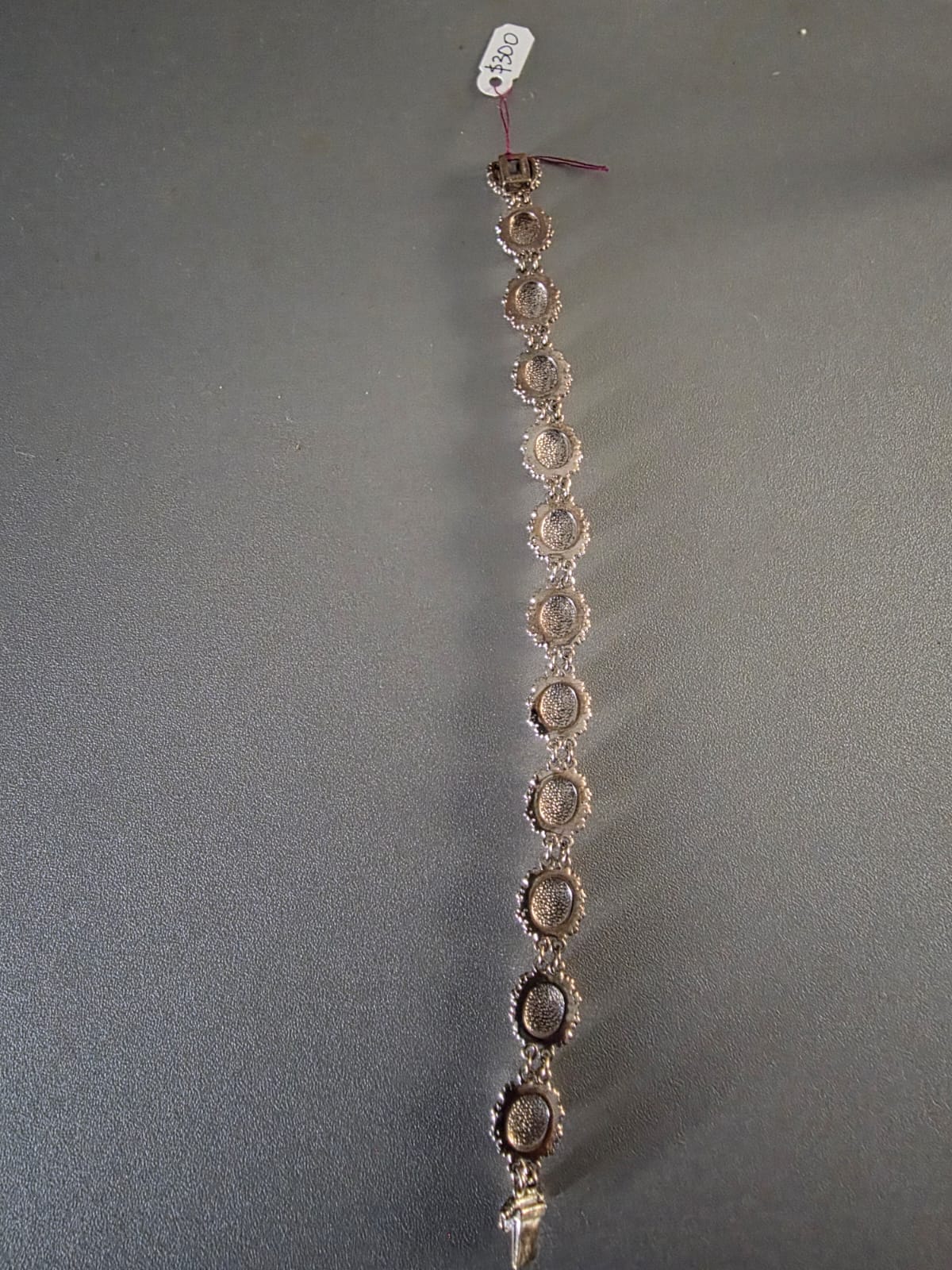 SGF Thailand 925 Sterling Silver And Opal Bracelet