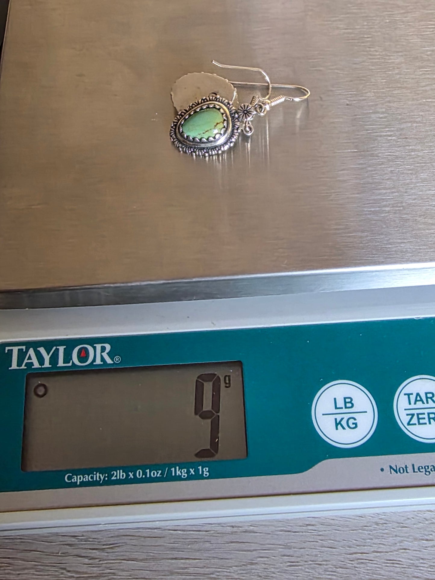 Silver Turtle Shell Stone Dangle Earrings, Forrest Green Earrings, Vintage Green Floral Earrings, Irish Earrings