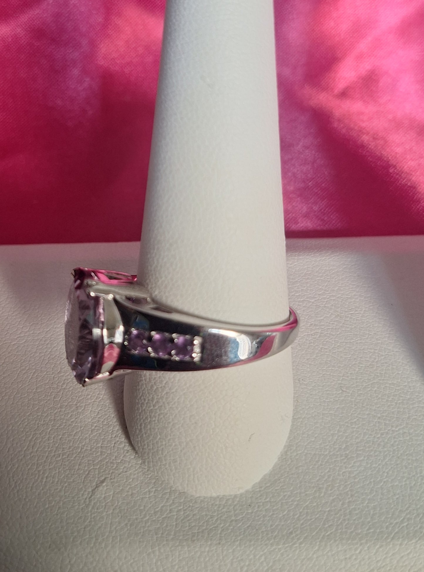 Sterling Silver Amethyst Ring