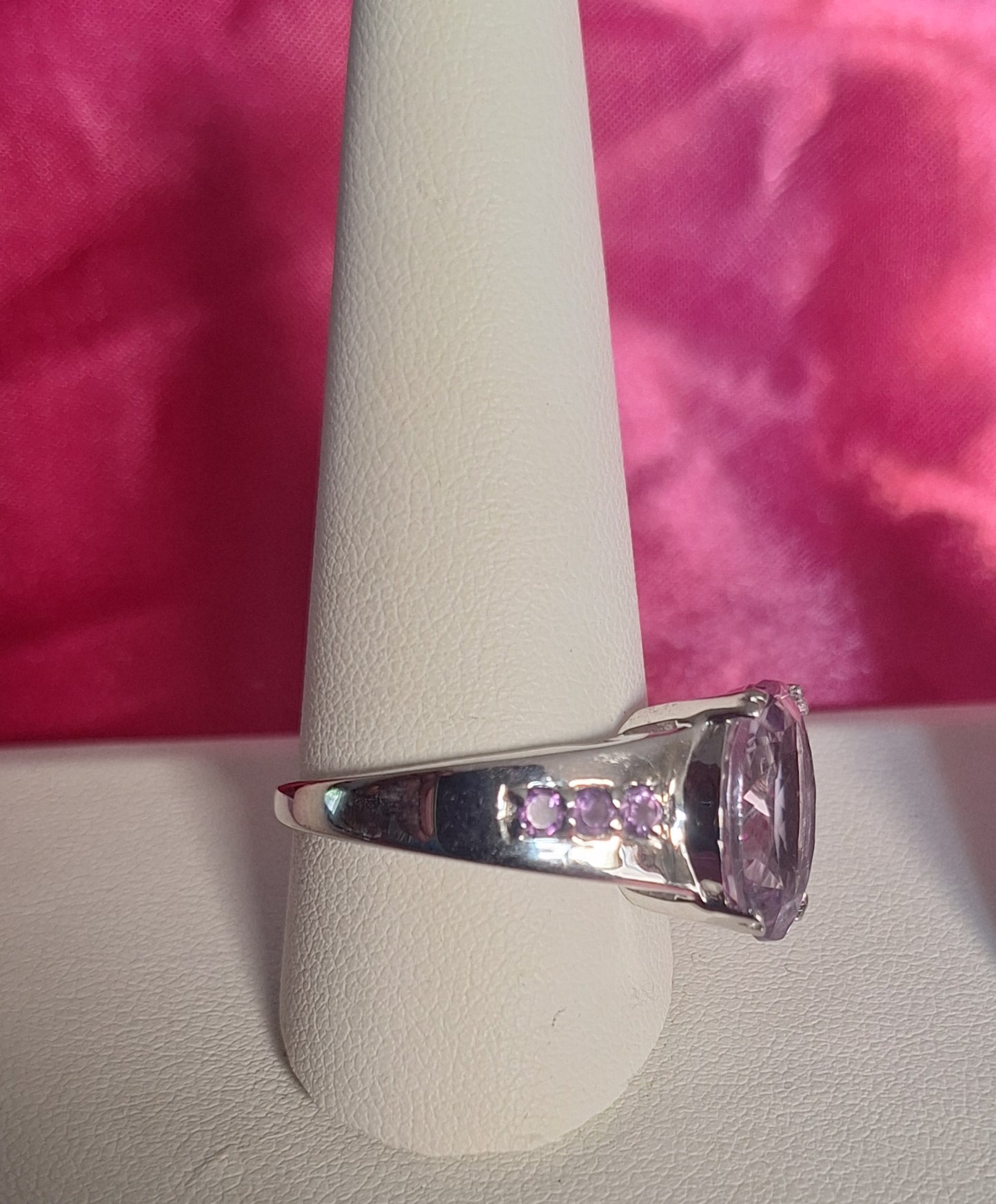 Sterling Silver Amethyst Ring