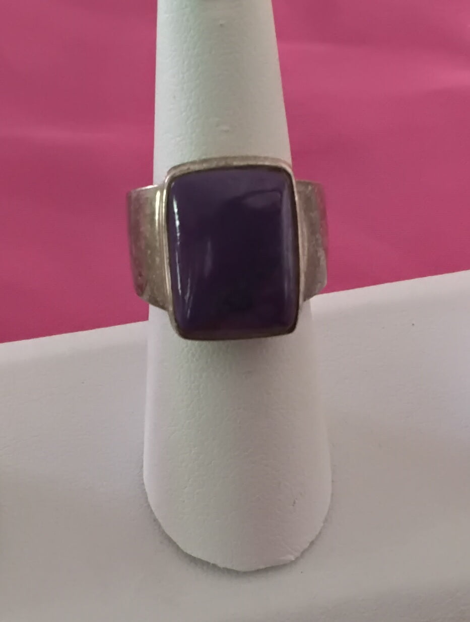 A Purple Turquoise ring