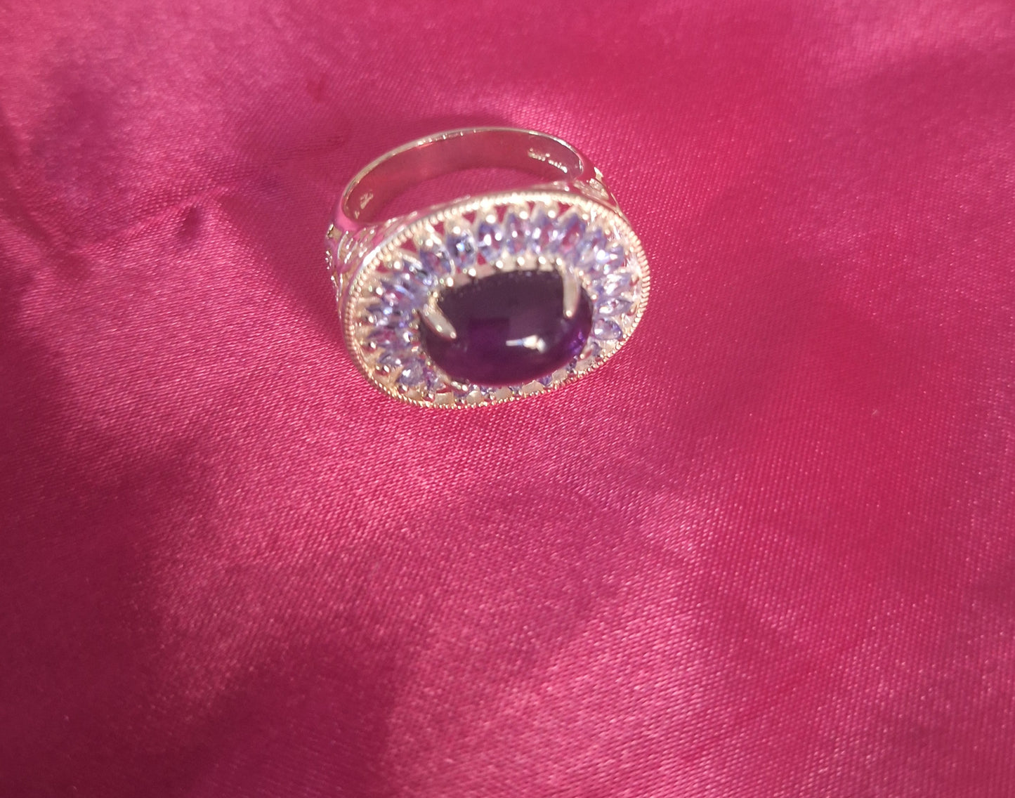 Sterling Silver Amethyst Ring