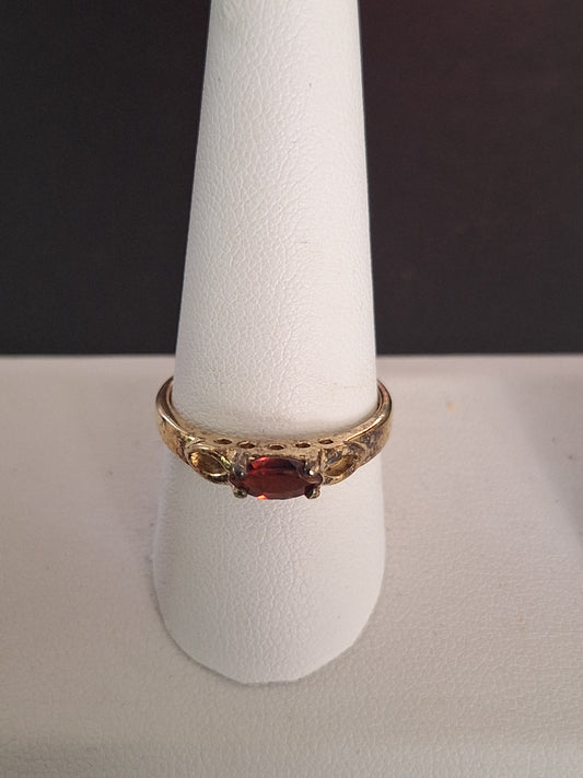NB 925 Sterling Silver Gold Plated Ring. Three Colors.