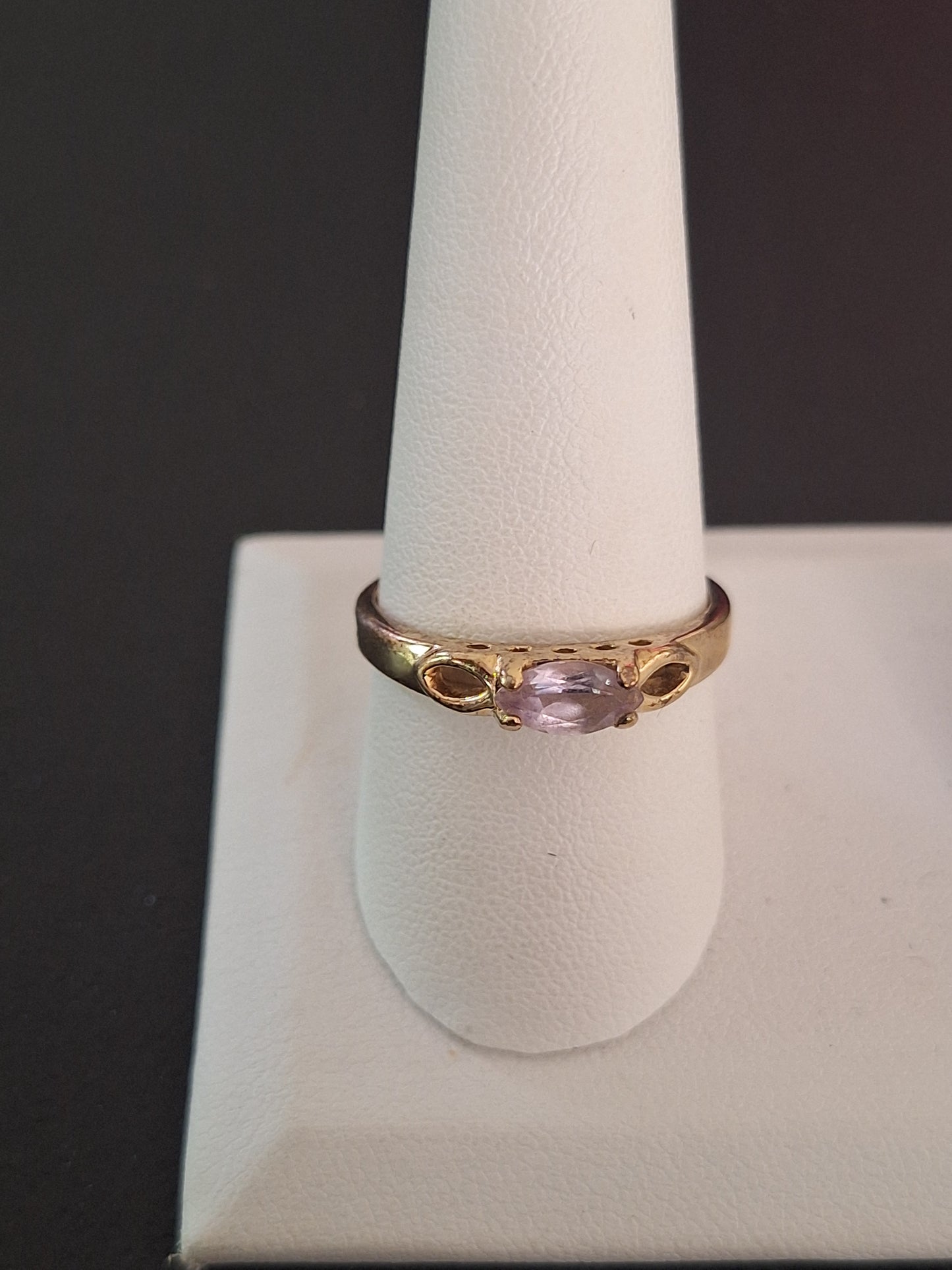 NB 925 Sterling Silver Gold Plated Ring. Three Colors.