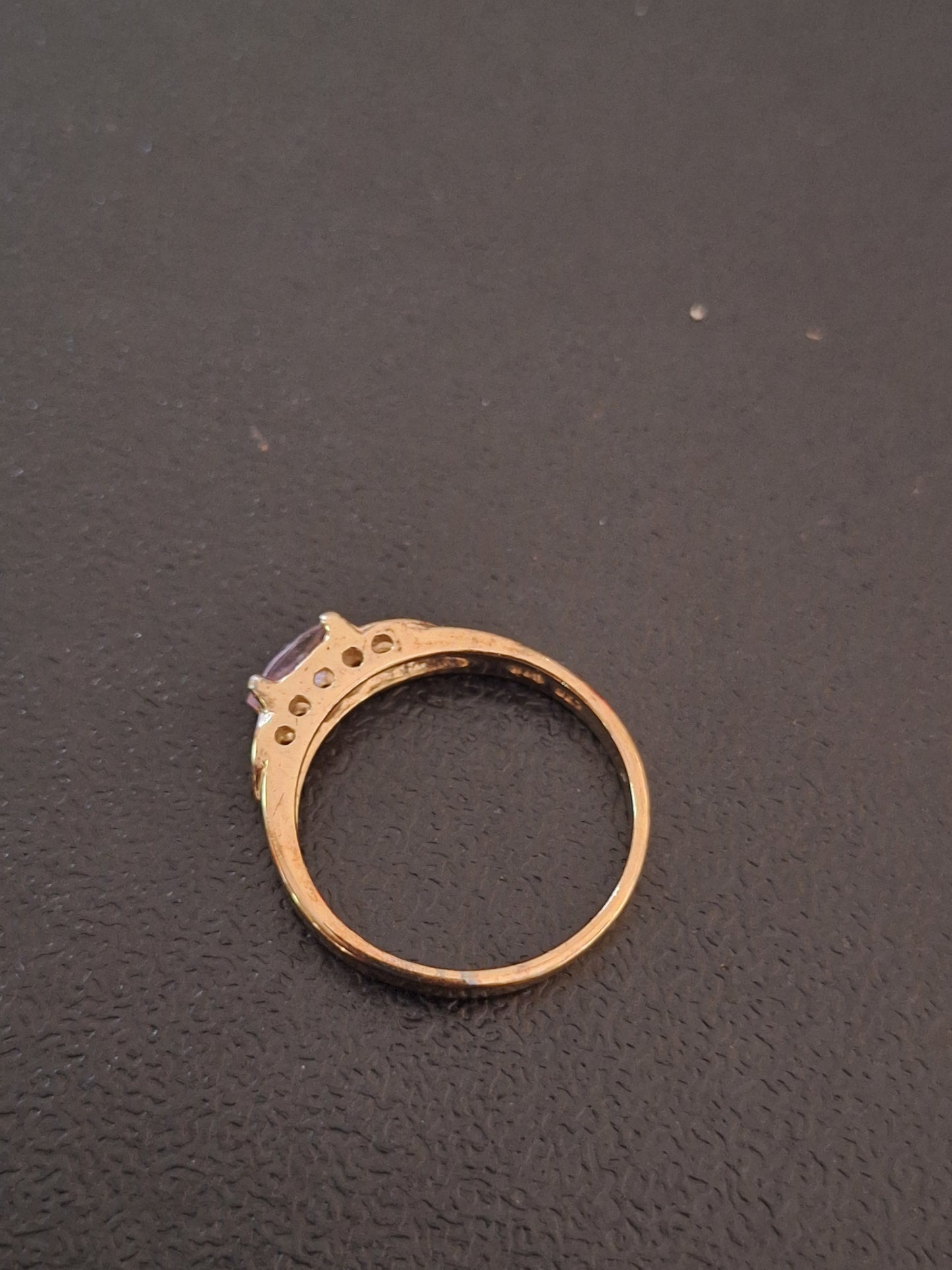 NB 925 Sterling Silver Gold Plated Ring. Three Colors.