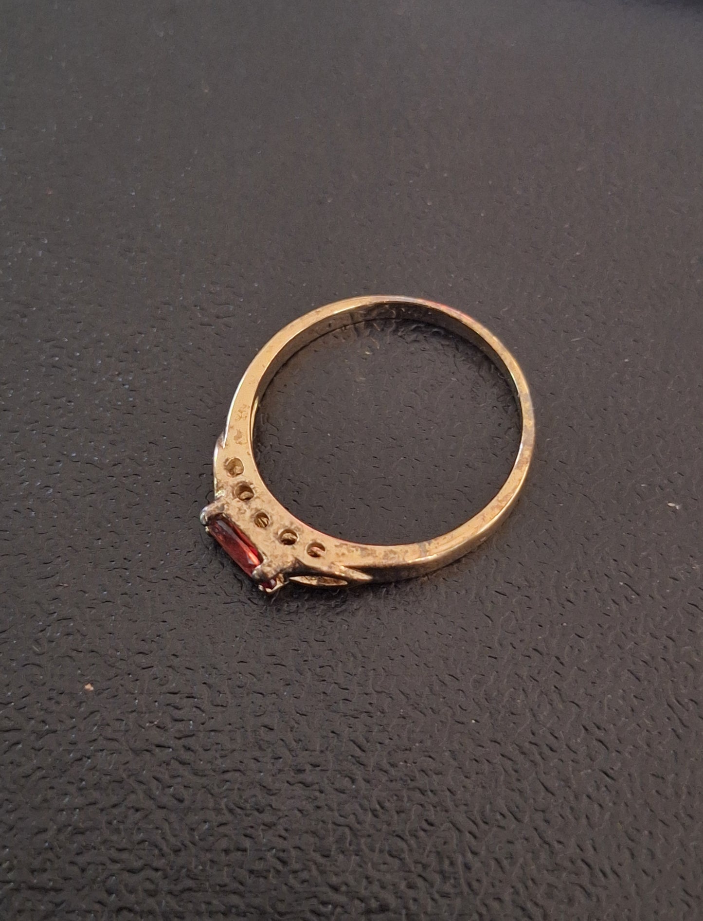 NB 925 Sterling Silver Gold Plated Ring. Three Colors.