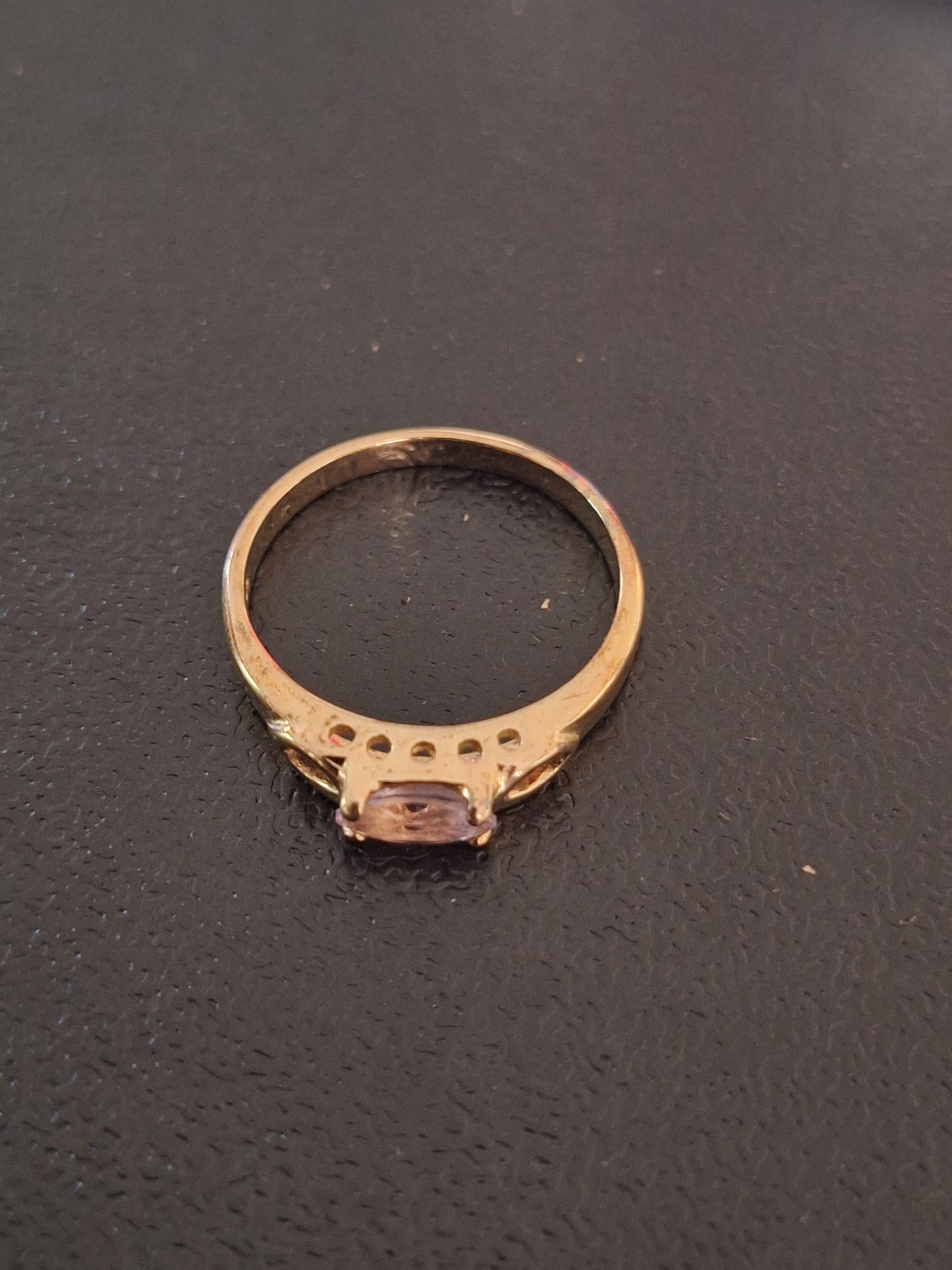 NB 925 Sterling Silver Gold Plated Ring. Three Colors.