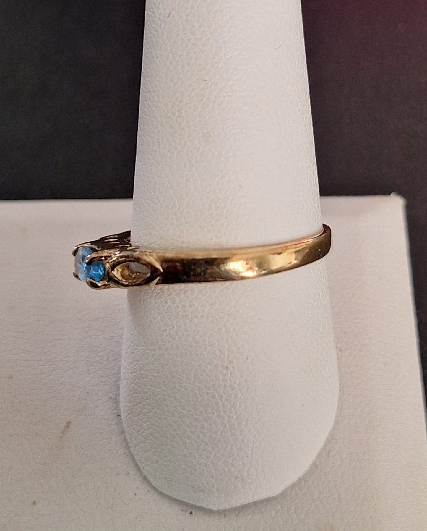 NB 925 Sterling Silver Gold Plated Ring. Three Colors.
