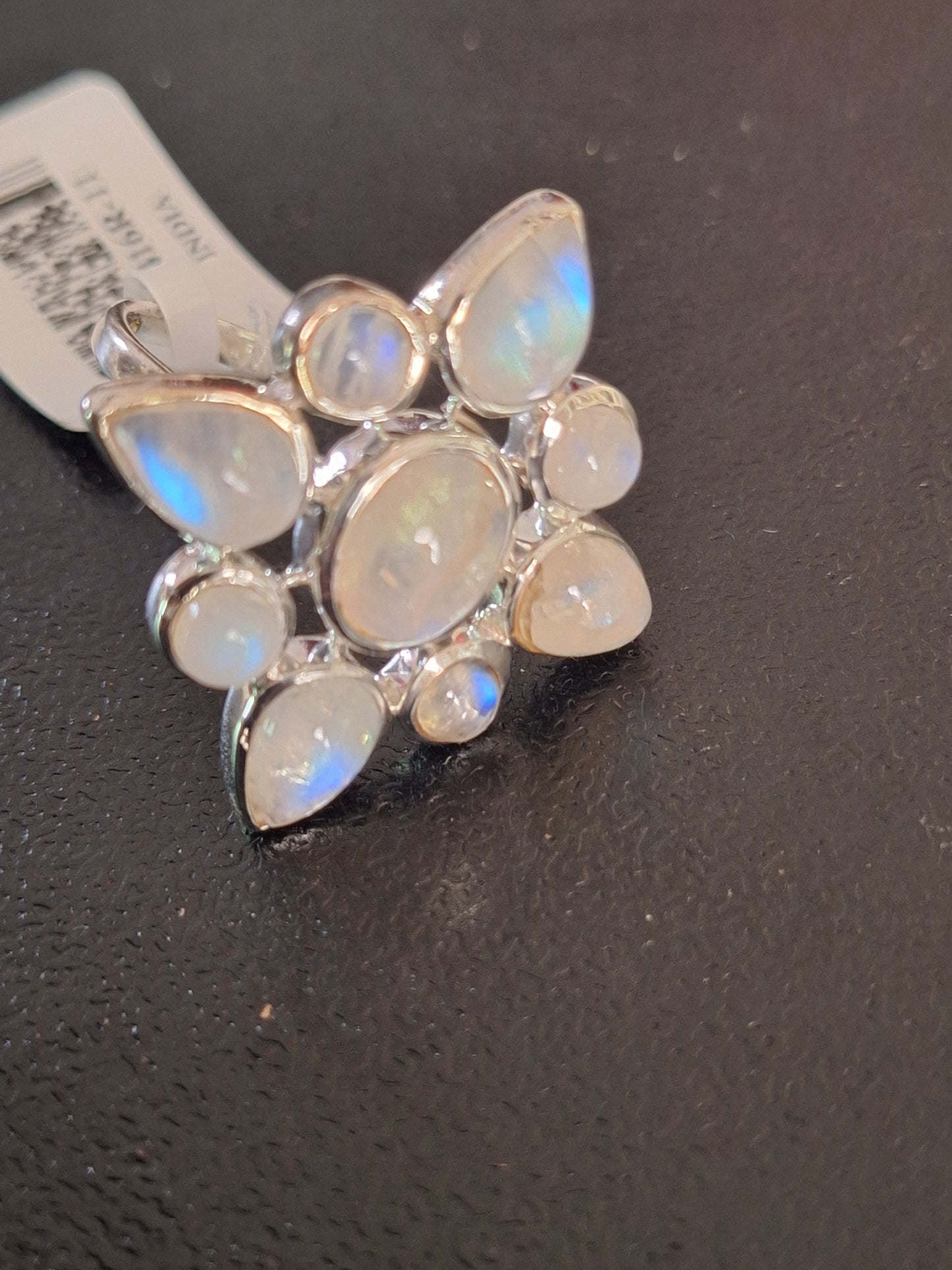 Artisan Collection Rainbow Moonstone Sterling Silver Ring