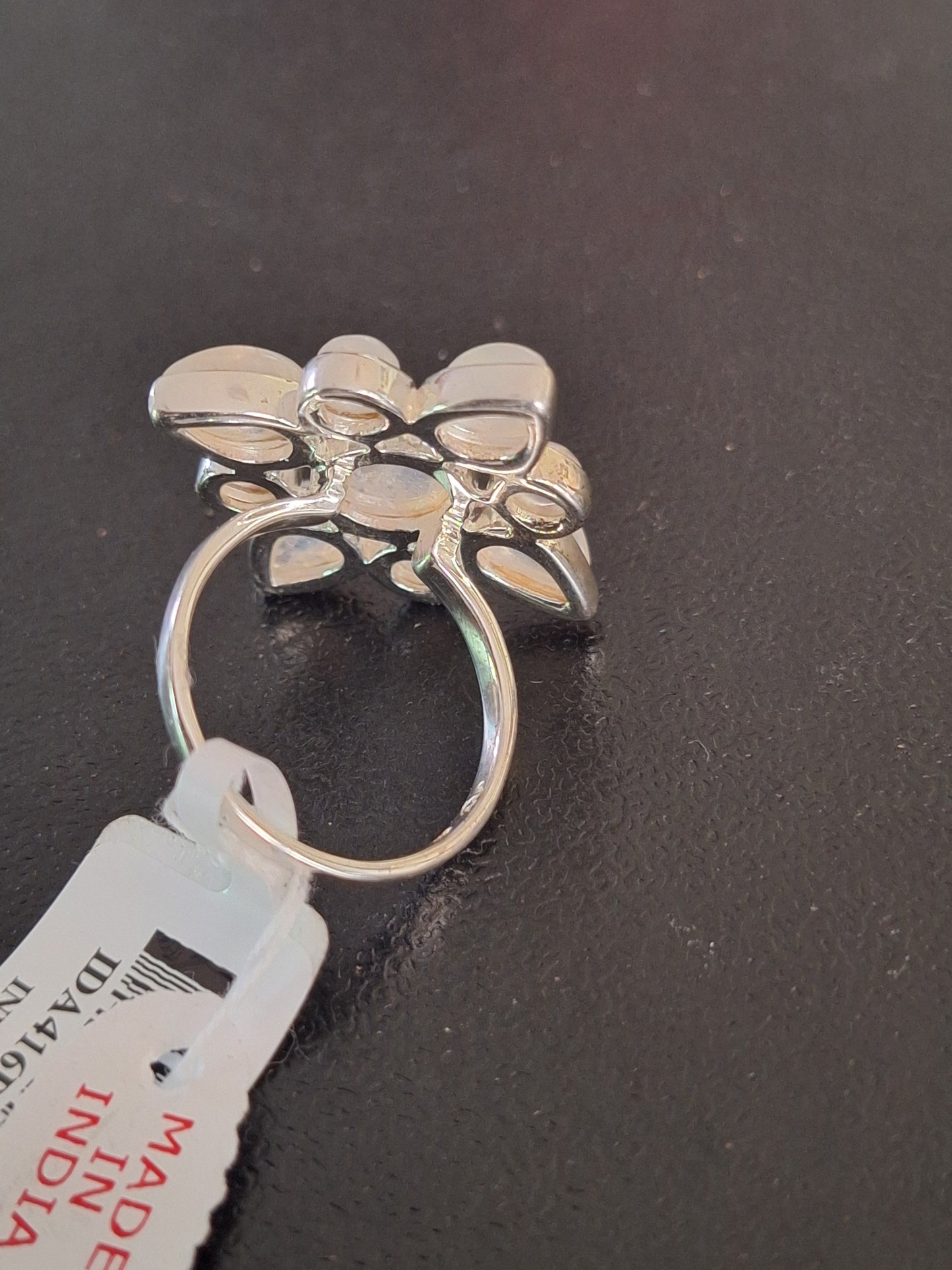 Artisan Collection Rainbow Moonstone Sterling Silver Ring