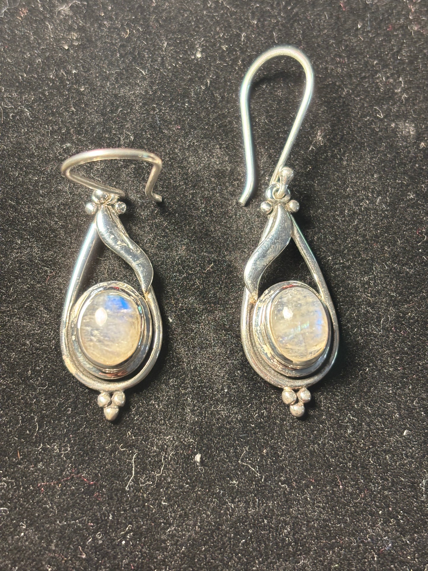 Vintage Moonstone Earrings