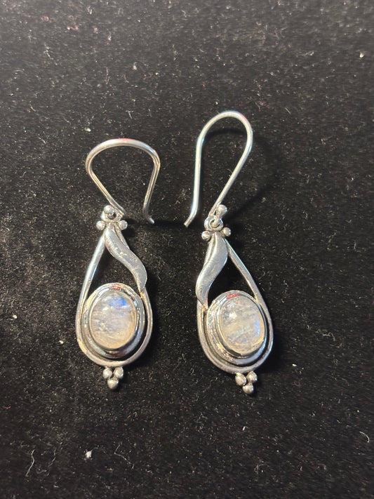 Vintage Moonstone Earrings