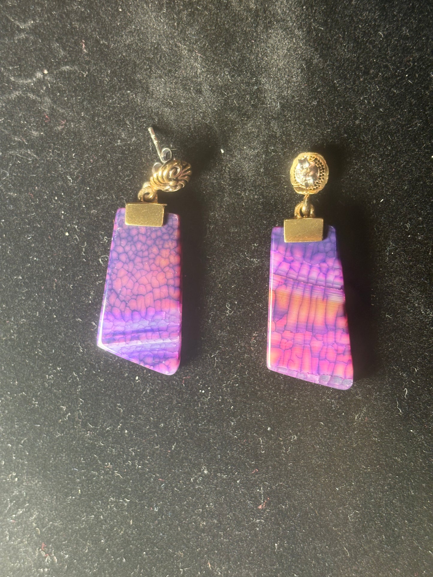 Natural Freshwater Shell Earrings