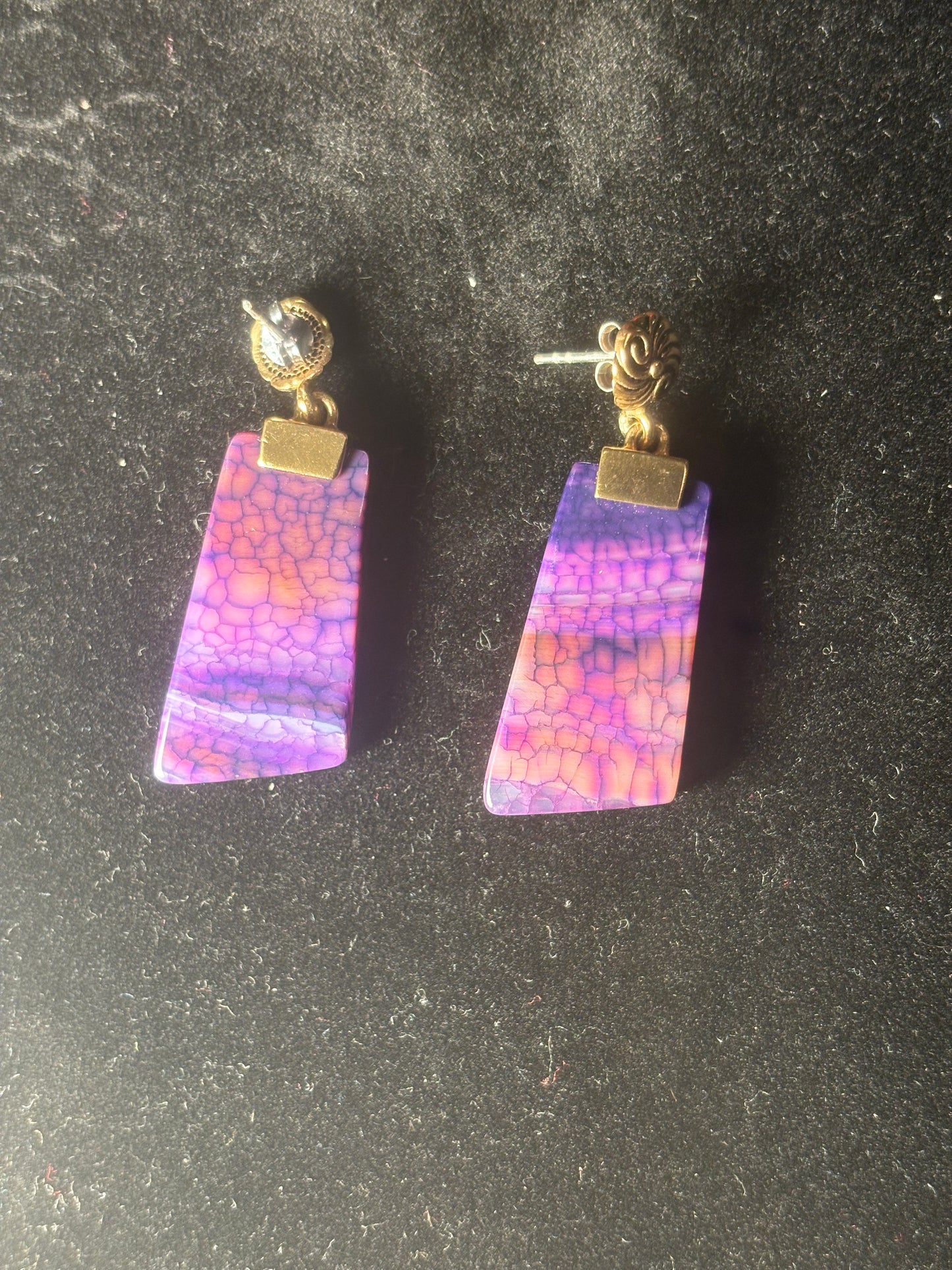 Natural Freshwater Shell Earrings