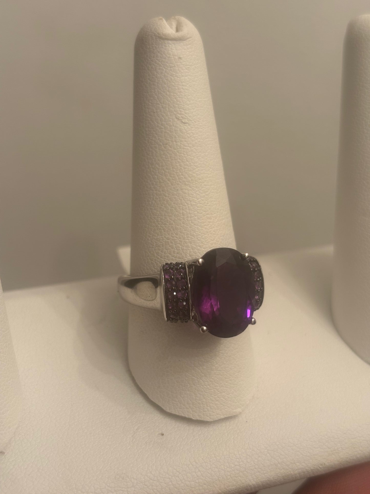 Sterling Silver Amethyst Ring