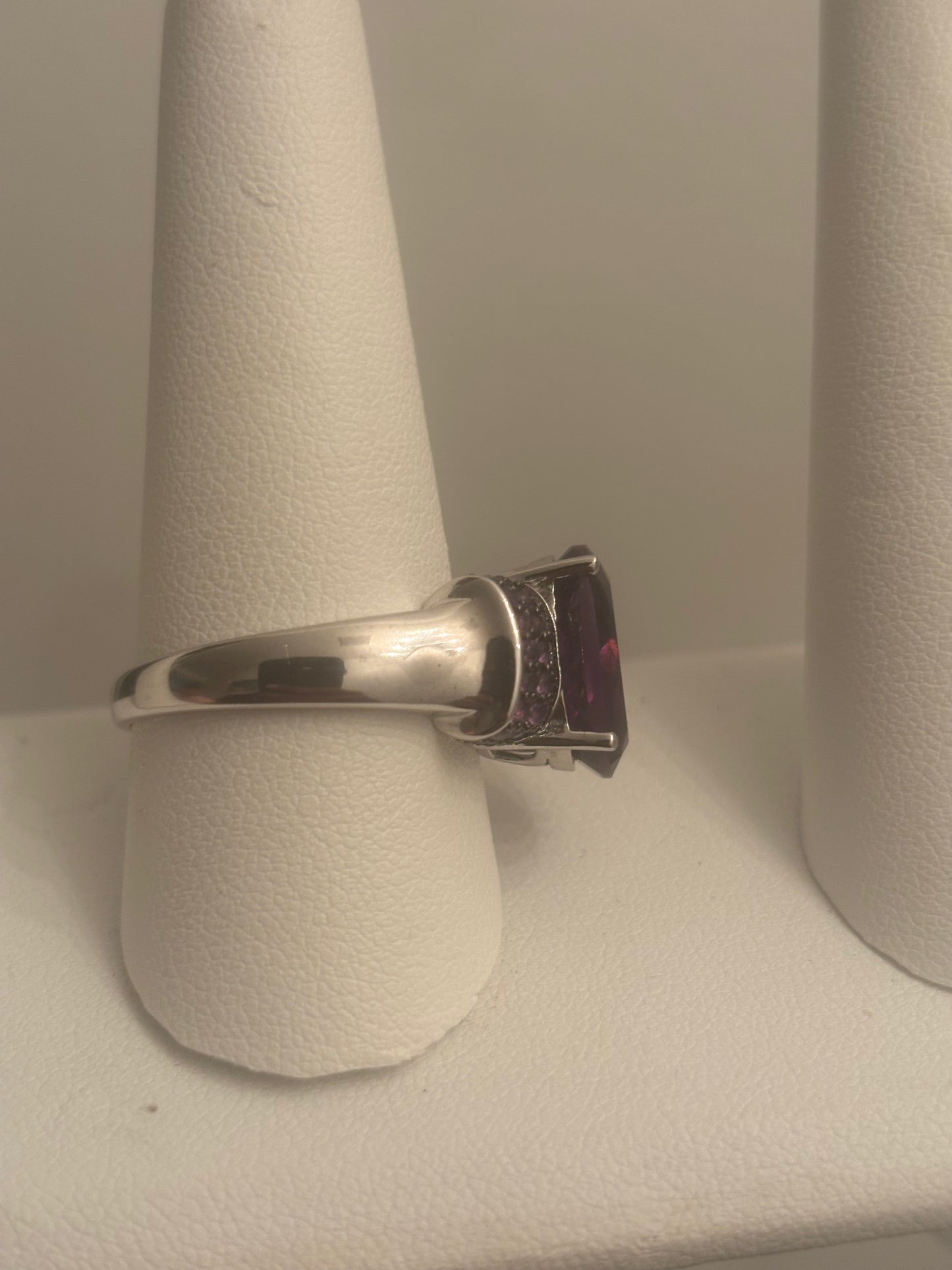 Sterling Silver Amethyst Ring