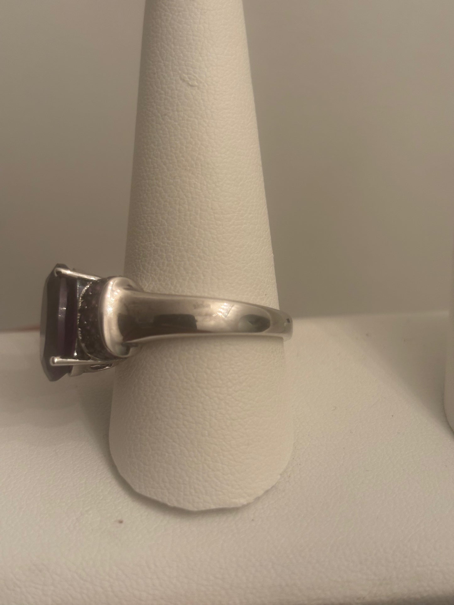 Sterling Silver Amethyst Ring