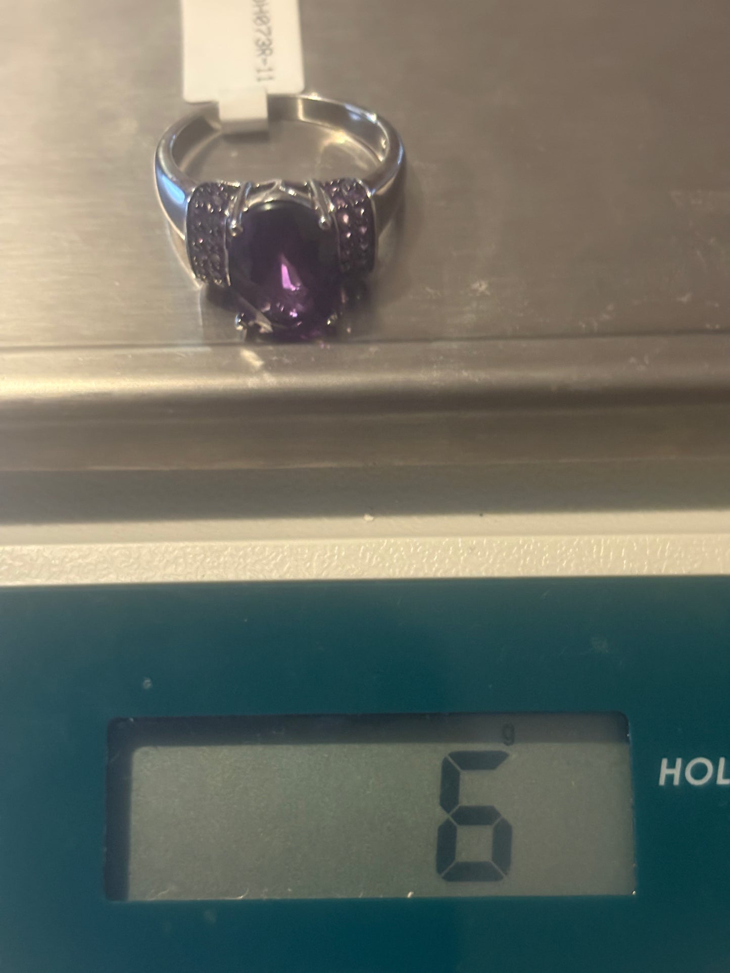 Sterling Silver Amethyst Ring