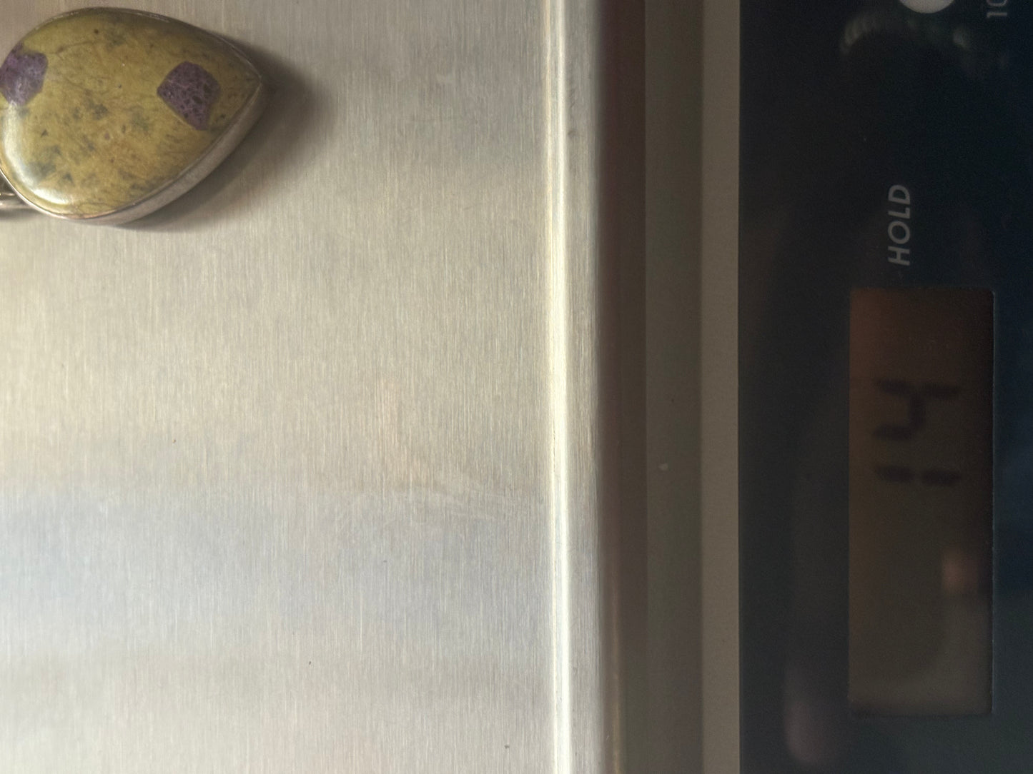 Amethyst and Atlantisite Sterling Silver Pendant