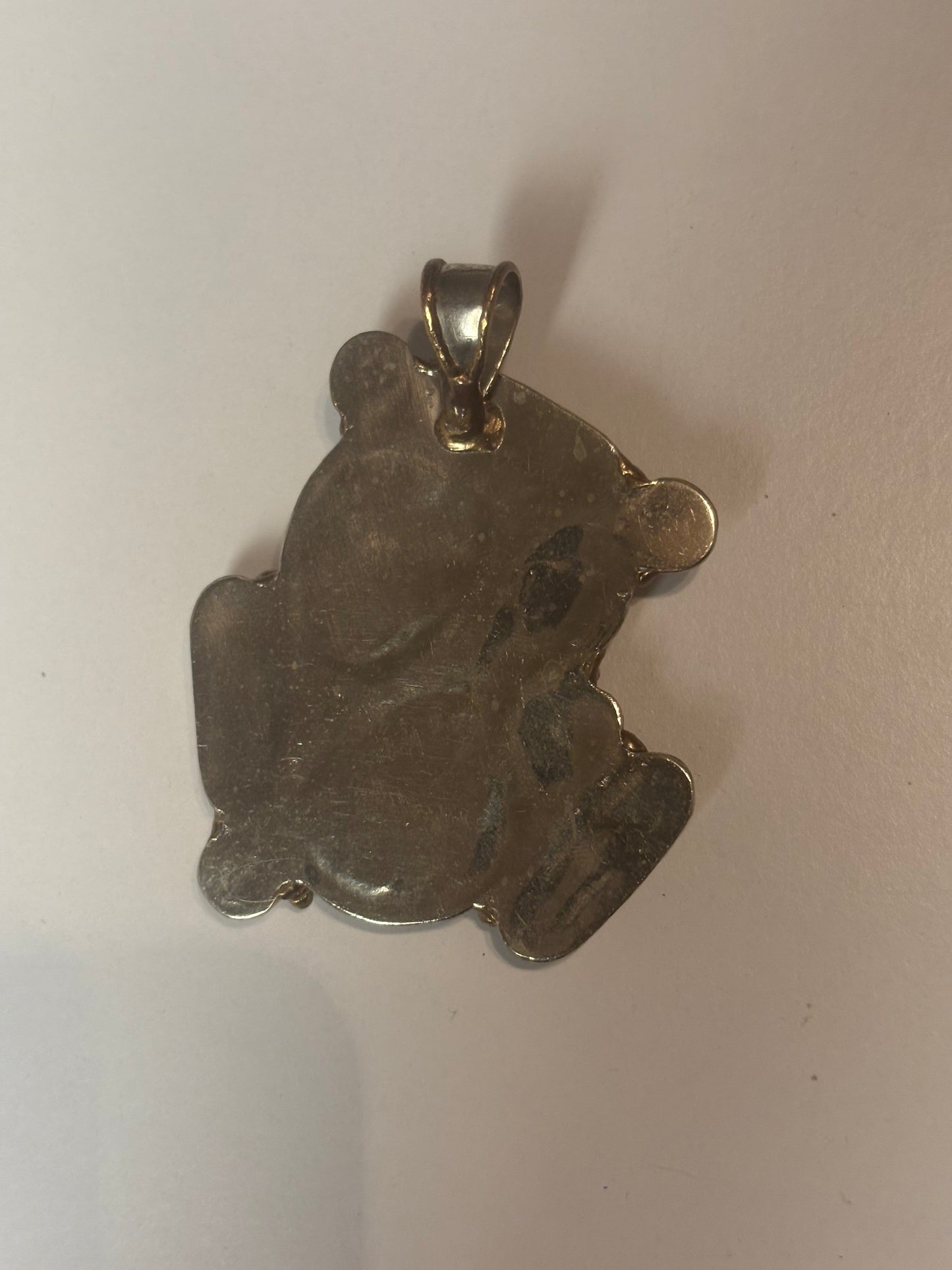 Sterling Silver Pendant Abstract modernist native American