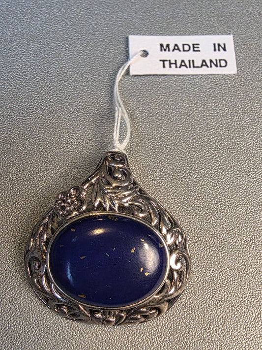 Sterling Silver Lapis Lazuli Sterling Silver Pendant