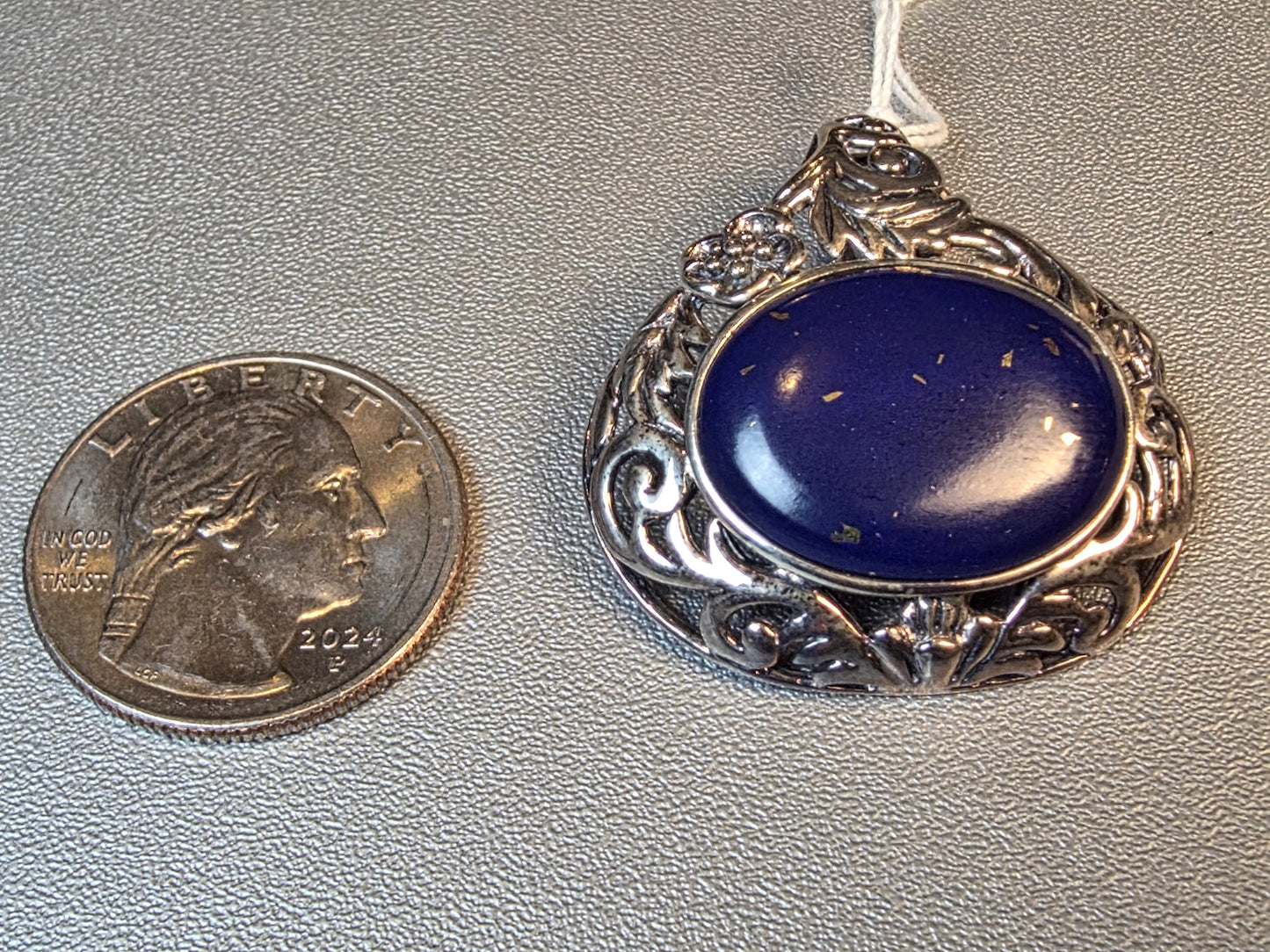 Sterling Silver Lapis Lazuli Sterling Silver Pendant