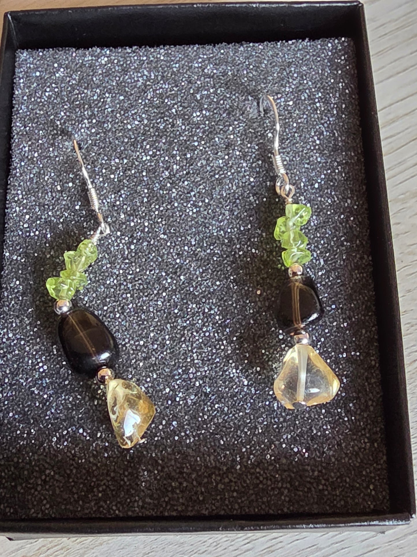 Swarovski Handmade earrings 925 Sterling Silver