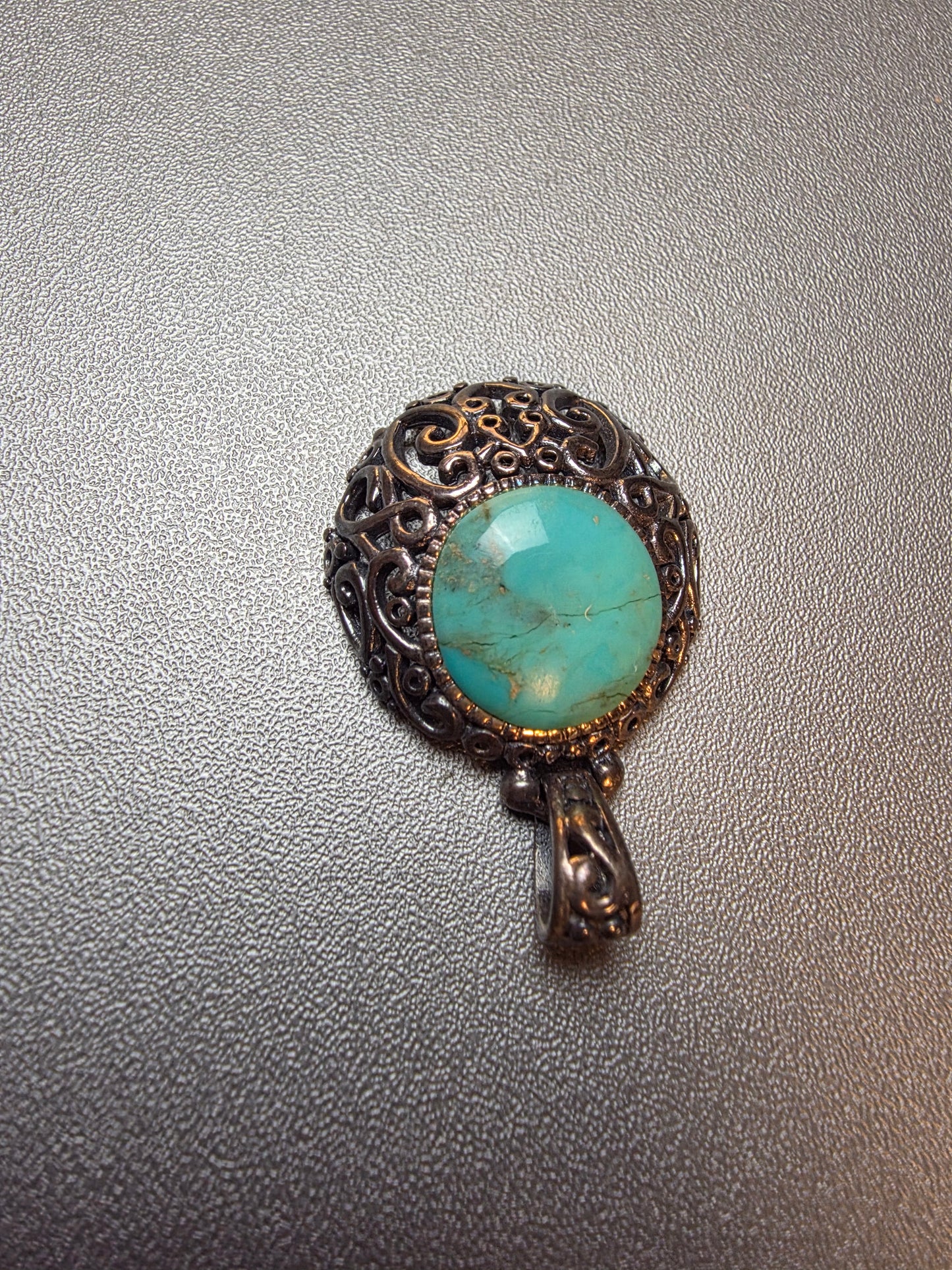 Turquoise Moon Necklace, Blue Moon, Gemstone Necklace, Crescent Moon Necklace