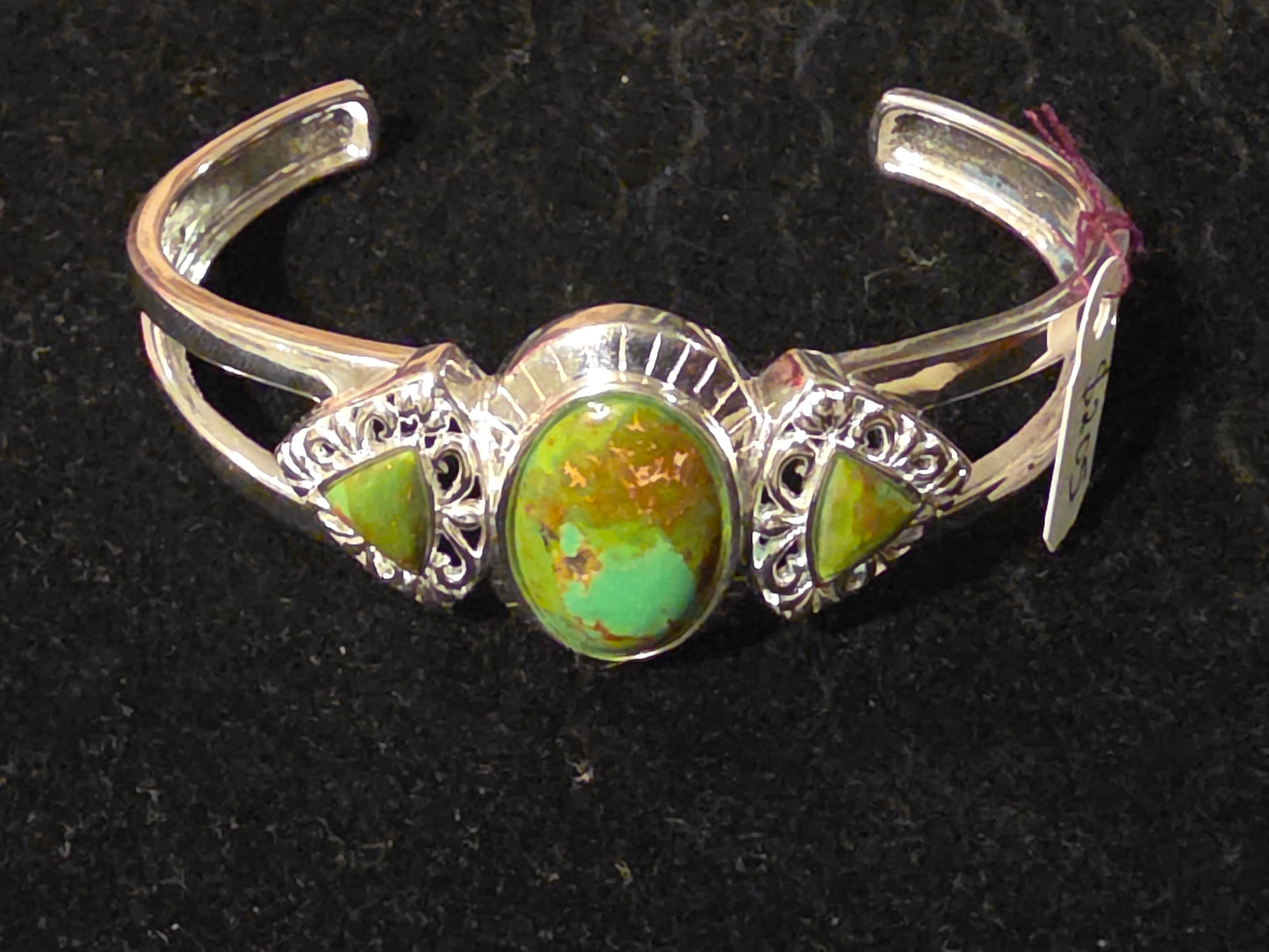 Natural Thailand Turquoise Bangle
