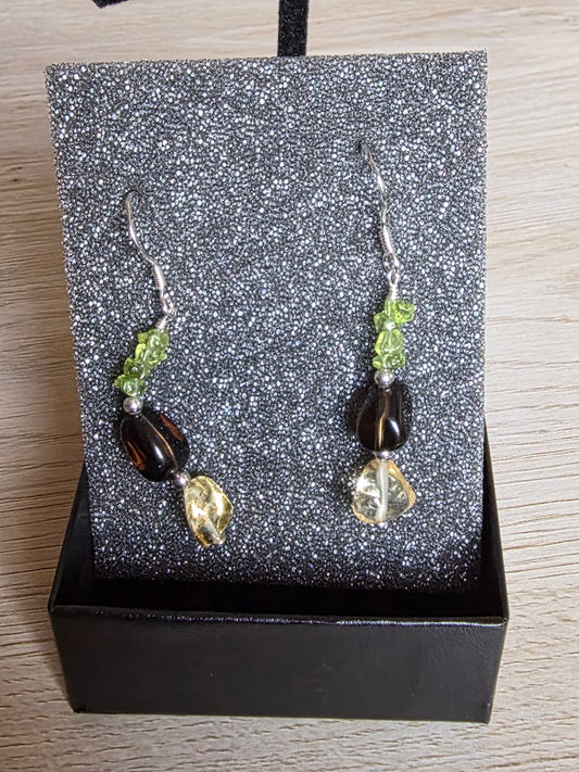 Swarovski Handmade earrings 925 Sterling Silver